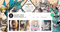 Desktop Screenshot of milkywayediciones.com